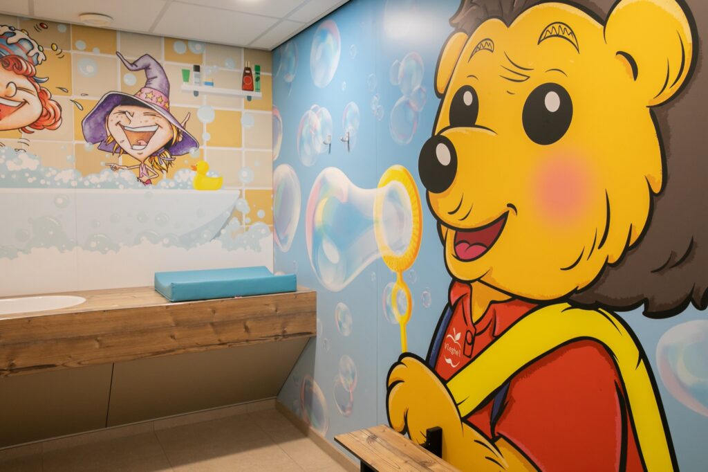 Gepersonaliseerd kinder sanitair 